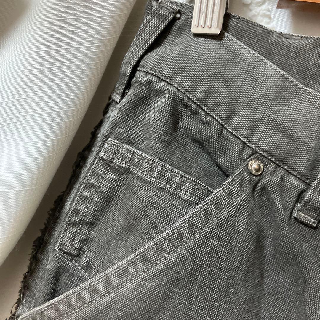 パンツ Distressed Double Knee Pants G-Brown M