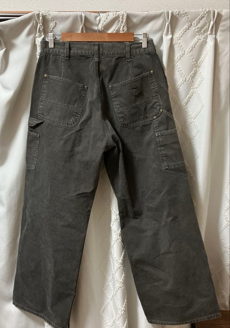 パンツ Distressed Double Knee Pants G-Brown M