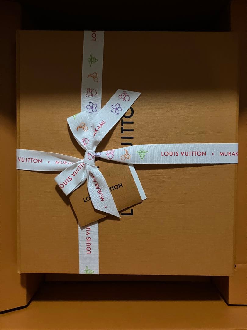 M 黒　ルイヴィトン　村上隆　ハット　バケハ　新品　LV モノグラム　国内正規品