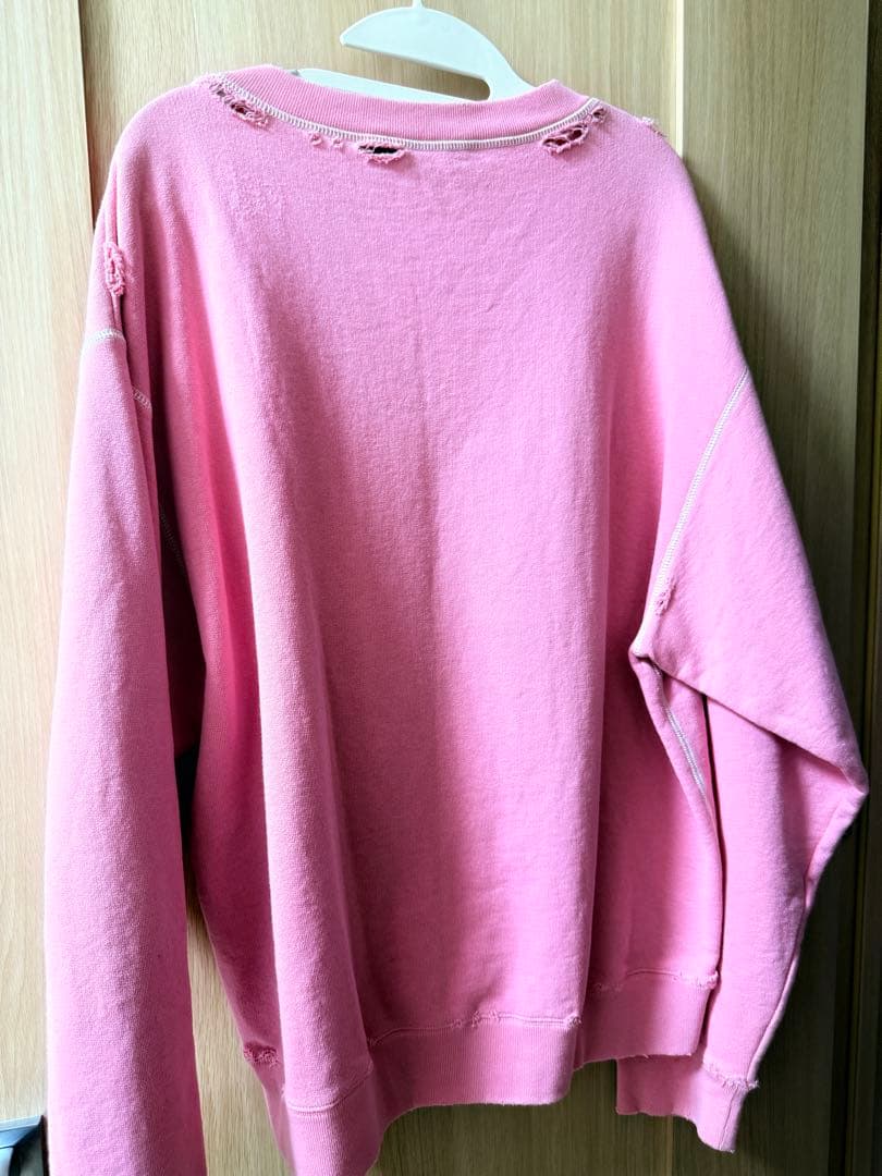 【正規品】GUCCI ピンク 猫デザイン トレーナー S 最終値下げ～