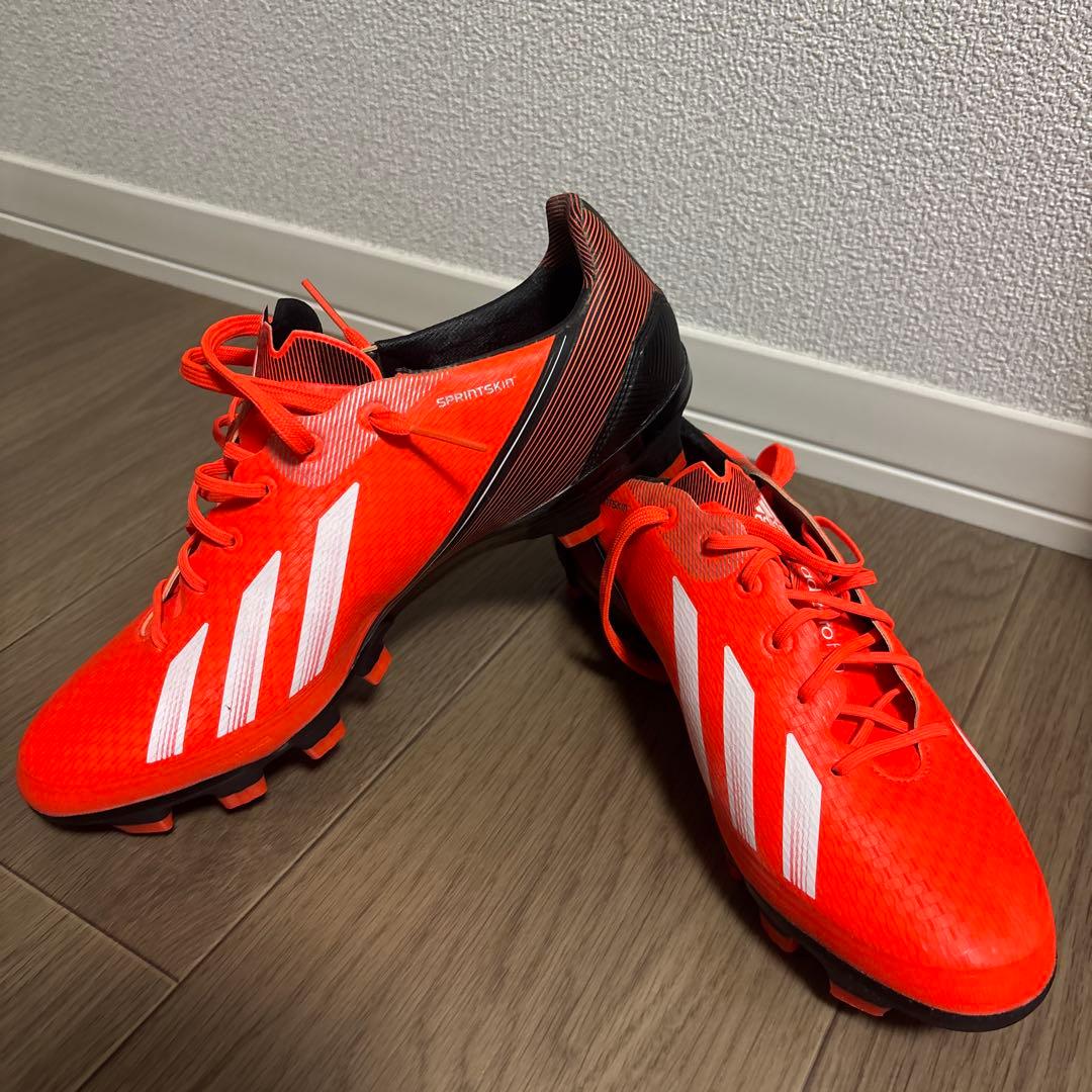 adidas Sprintframe オレンジ スパイクシューズ