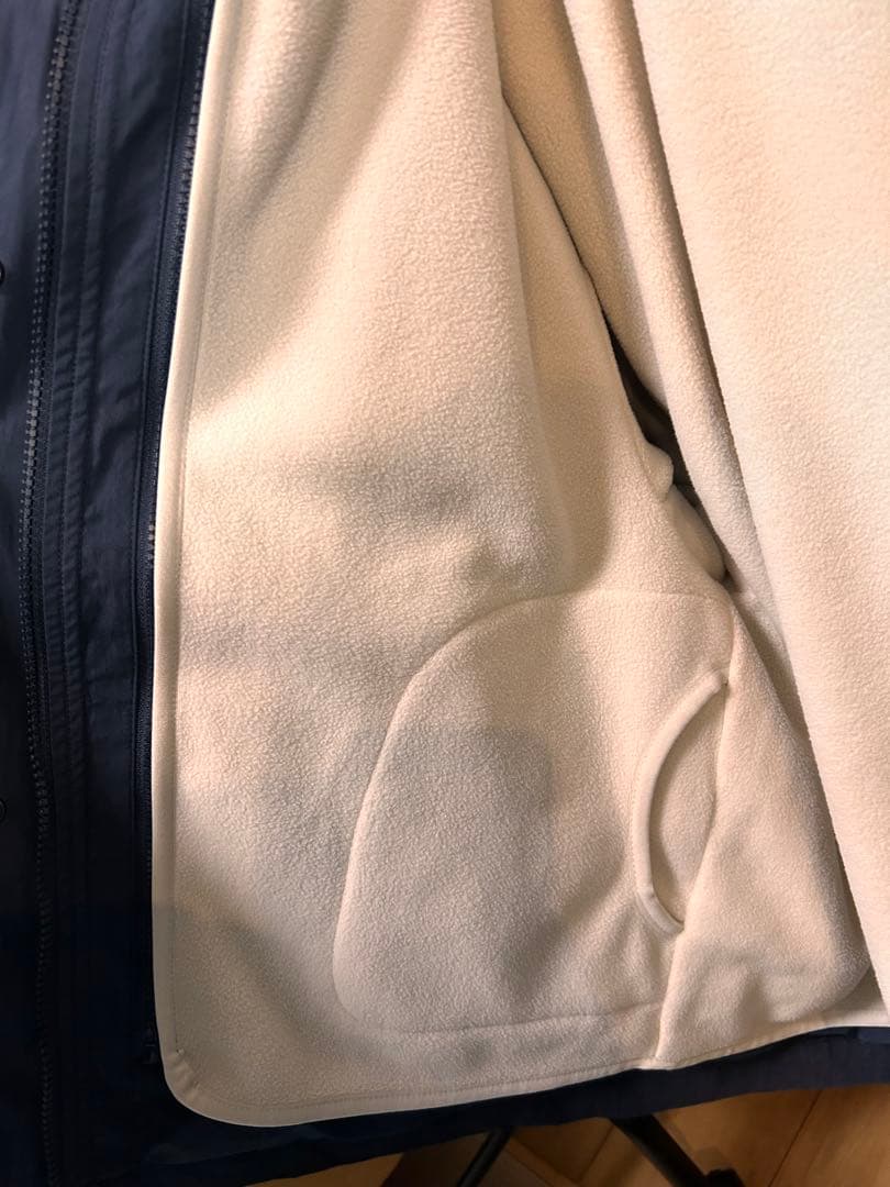 BEAUTY&YOUTH フード付き3wayジャケット ネイビー