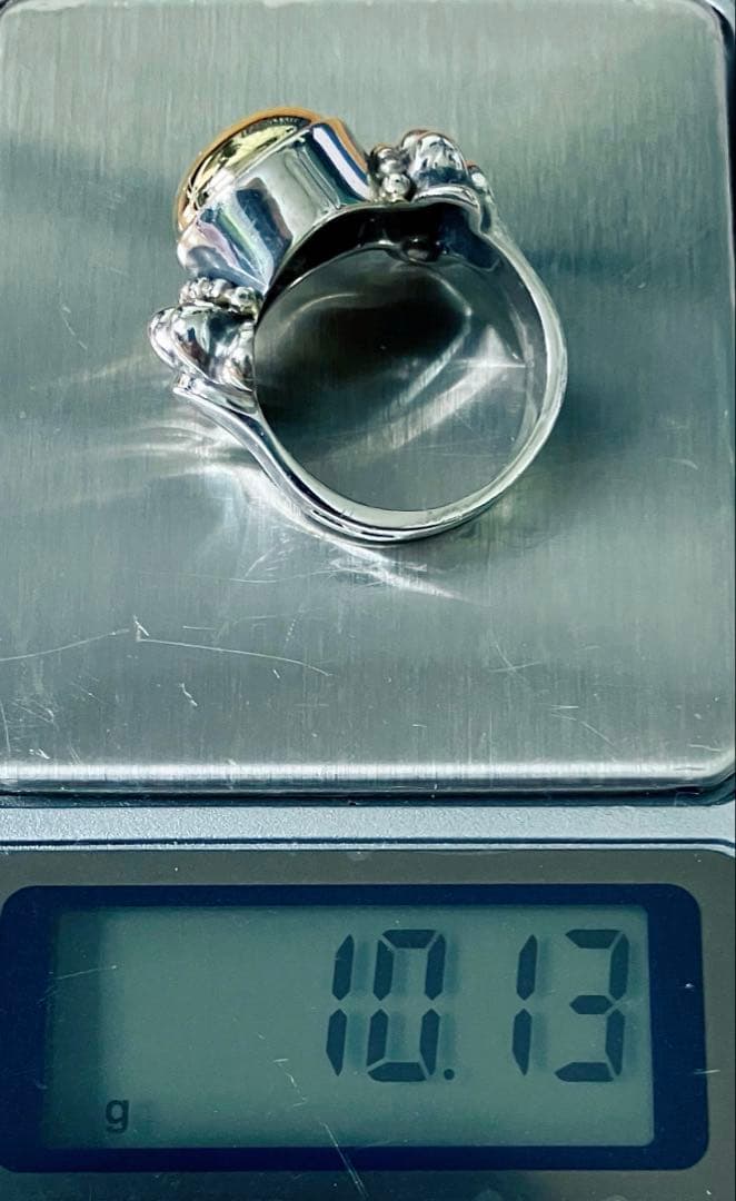 LAGOS caviar ラゴスキャビアリング(18金&スターリングシルバー)