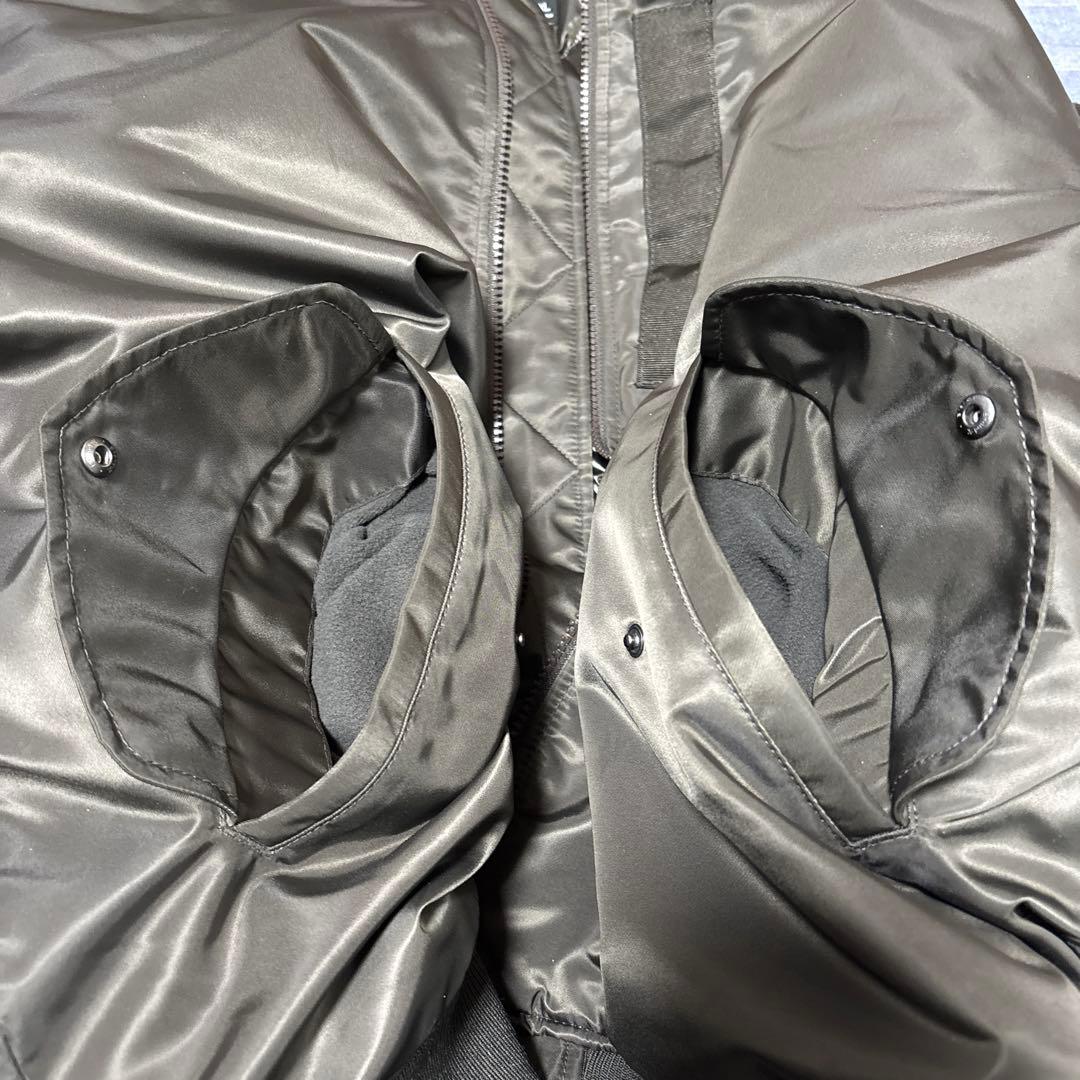 北村健！復刻前▲ユニクロ +J ハイブリッドダウンオーバーサイズMA-1