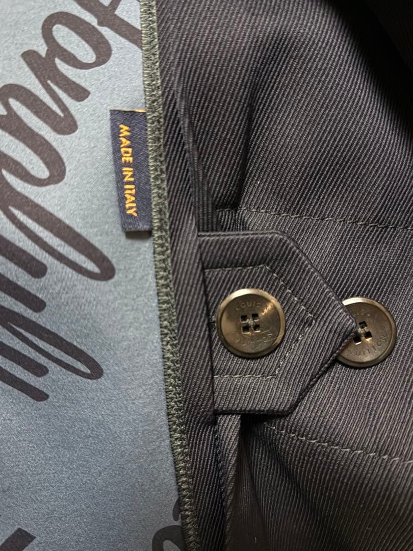 ルイ・ヴィトン ピーコート サイズ48 ダークネイビー