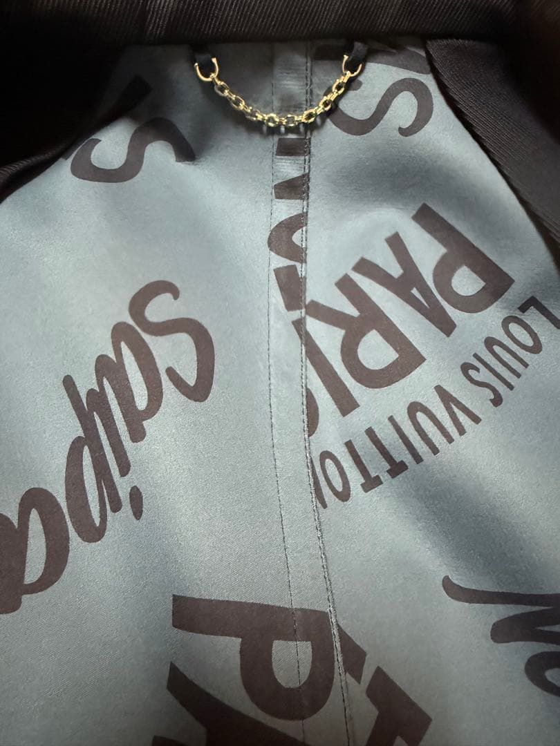 ルイ・ヴィトン ピーコート サイズ48 ダークネイビー