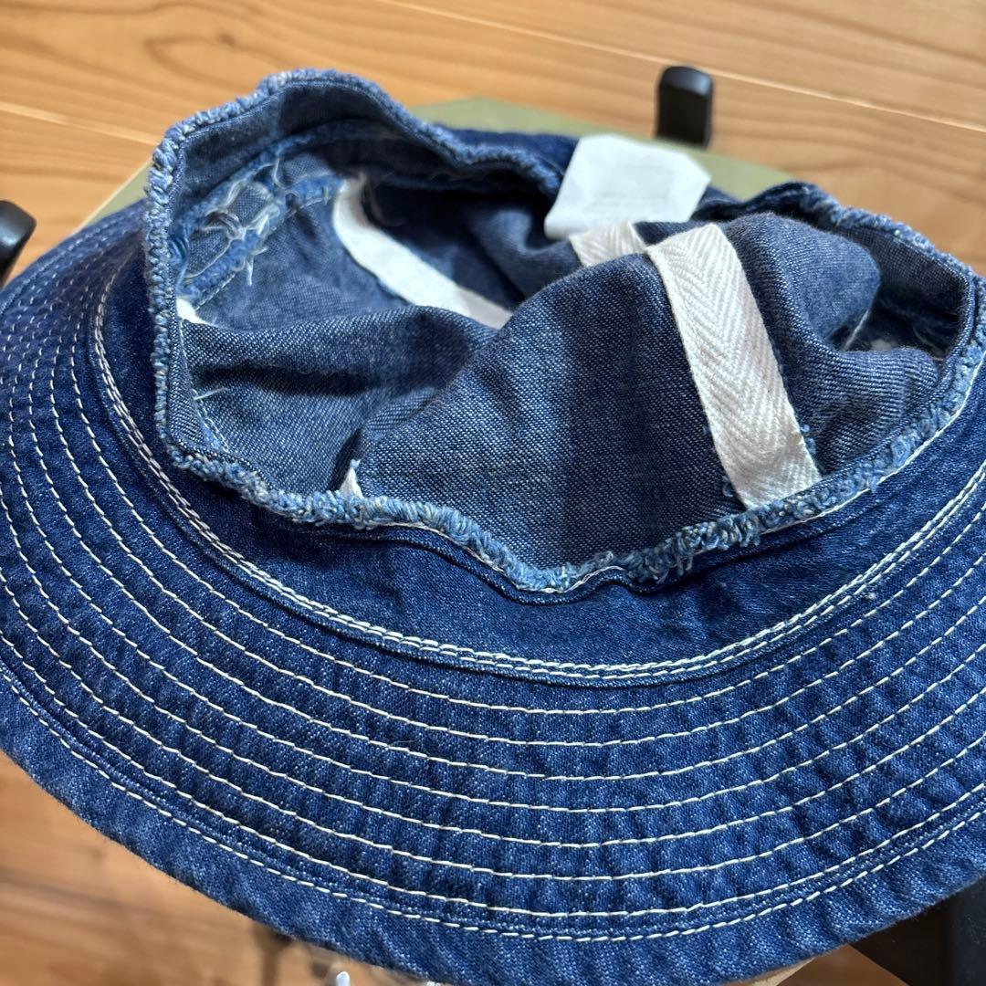 リアルマッコイズ　USアーミーデニムハット　7 1/2