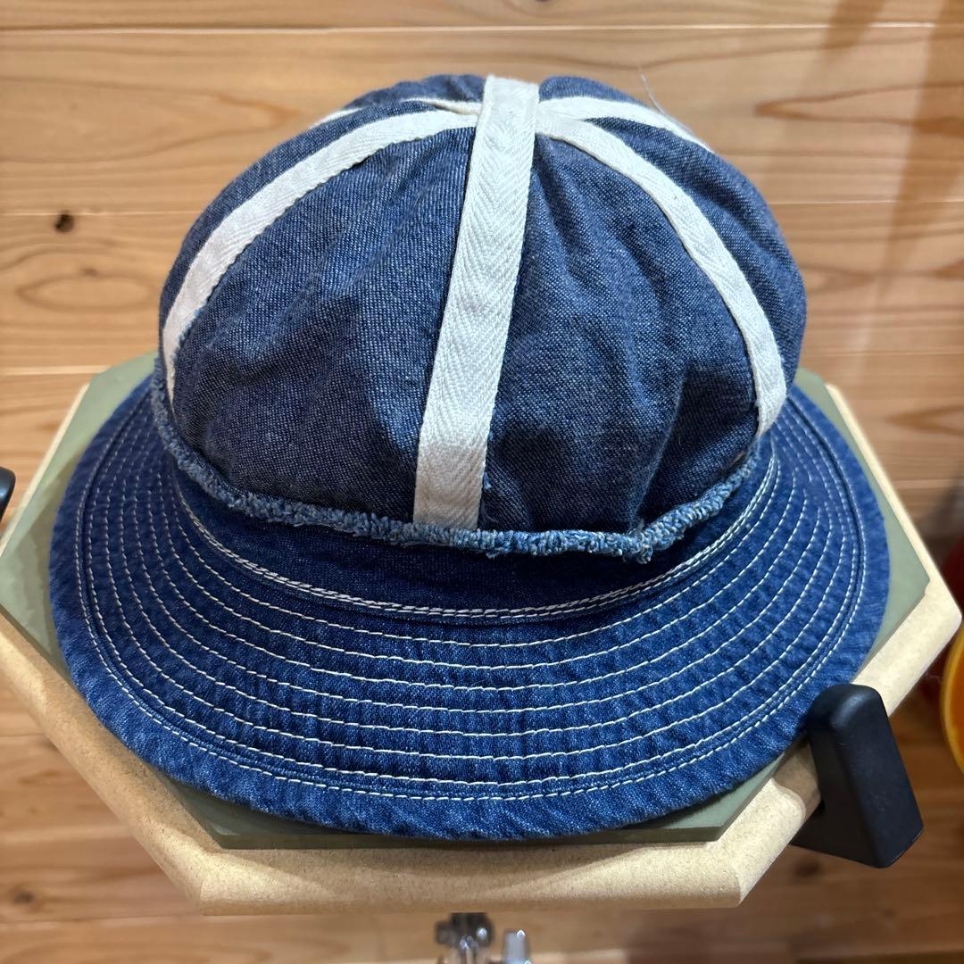 リアルマッコイズ　USアーミーデニムハット　7 1/2