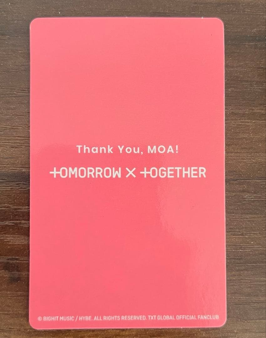 txt fl zone japan fc 限定 テヒョン　トレカ