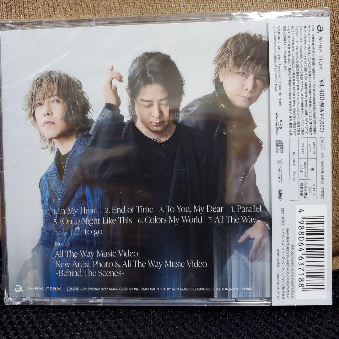 限定盤 非売品 TOURBILLON BOUNDLESS CD/Blu-ray