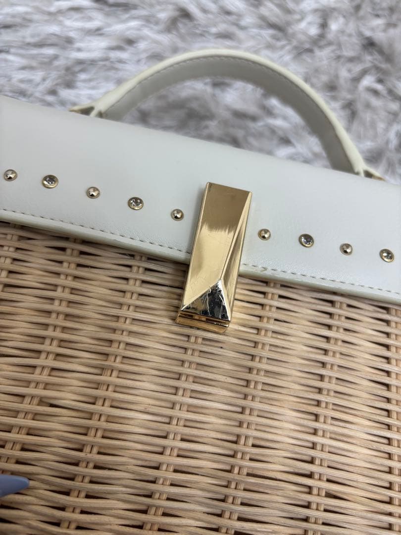 CELFORD ビジュー×スタッズシーズナルバッグ