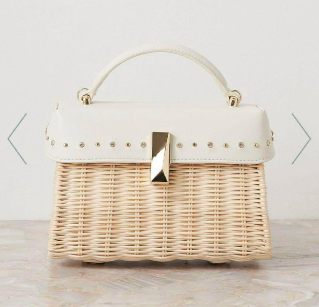 CELFORD ビジュー×スタッズシーズナルバッグ