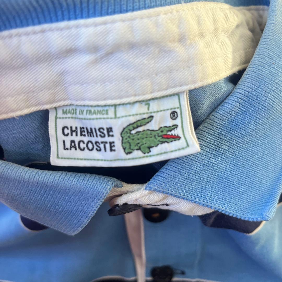 ラコステ　ラガーシャツ　ヴィンテージ