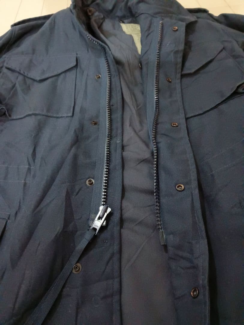 美品 propper社 M-65 フィールドジャケット ミリタリー ネイビー