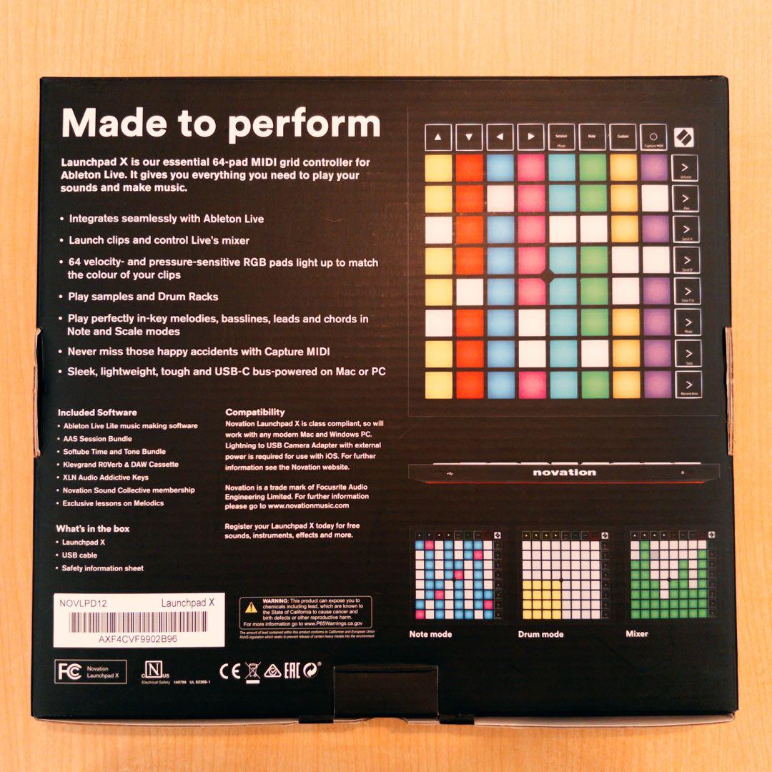 【Novation】LAUNCHPAD X