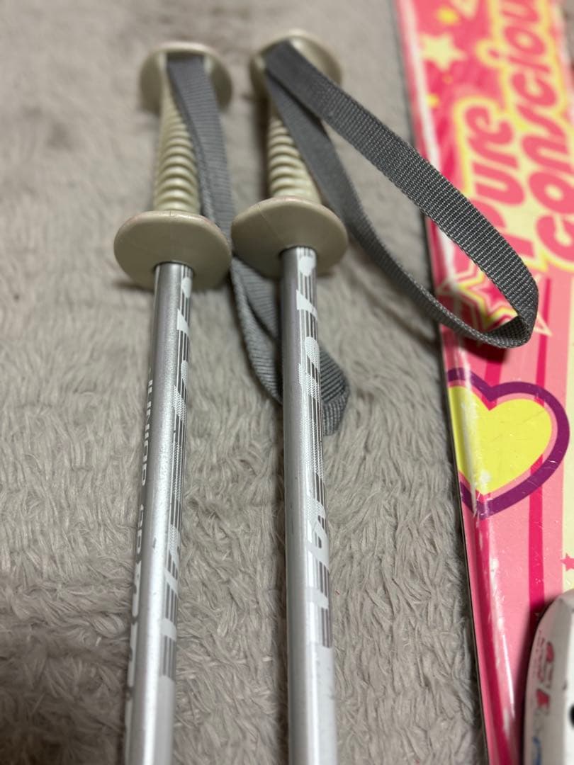 ベ*ル様 Pure Conciou ピンク スキーセットキッズ用110/21〜2
