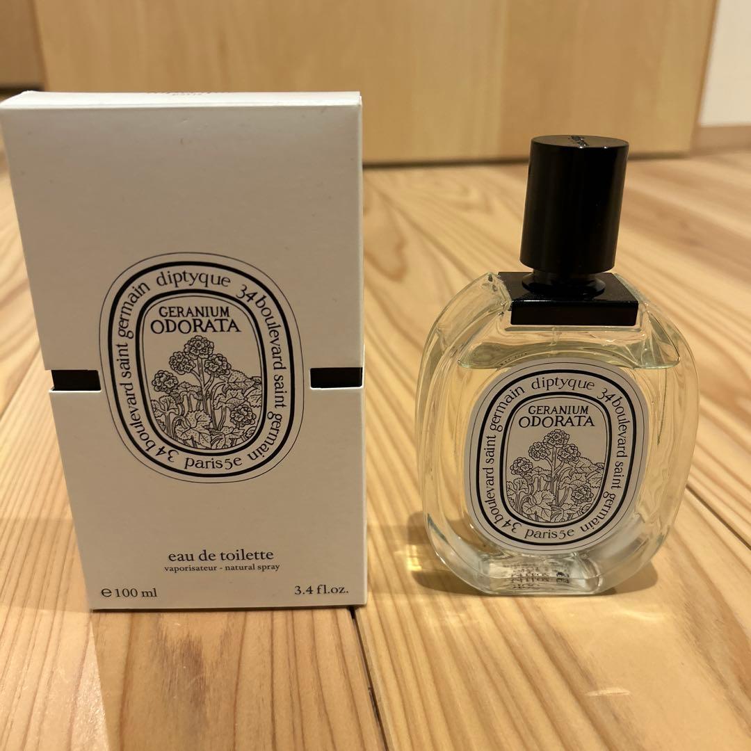 正規品　diptyque GERANIUM ODORATA 香水