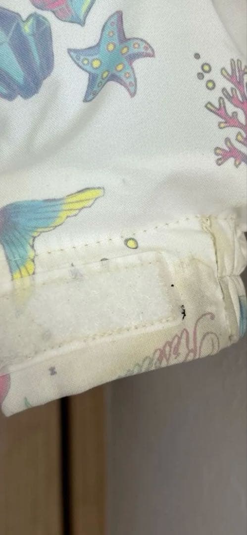 RESEEDA 子供用スノーボードウェア 白/紫