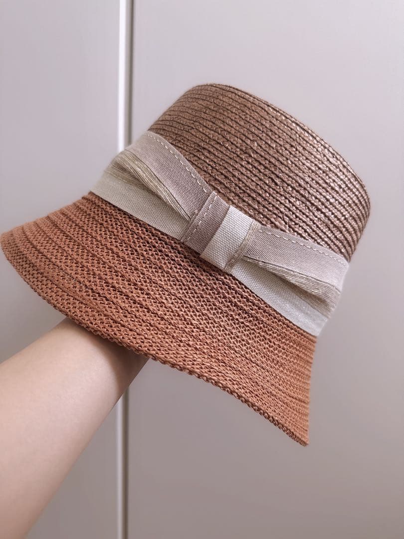 新品アナイ♡配色ハット