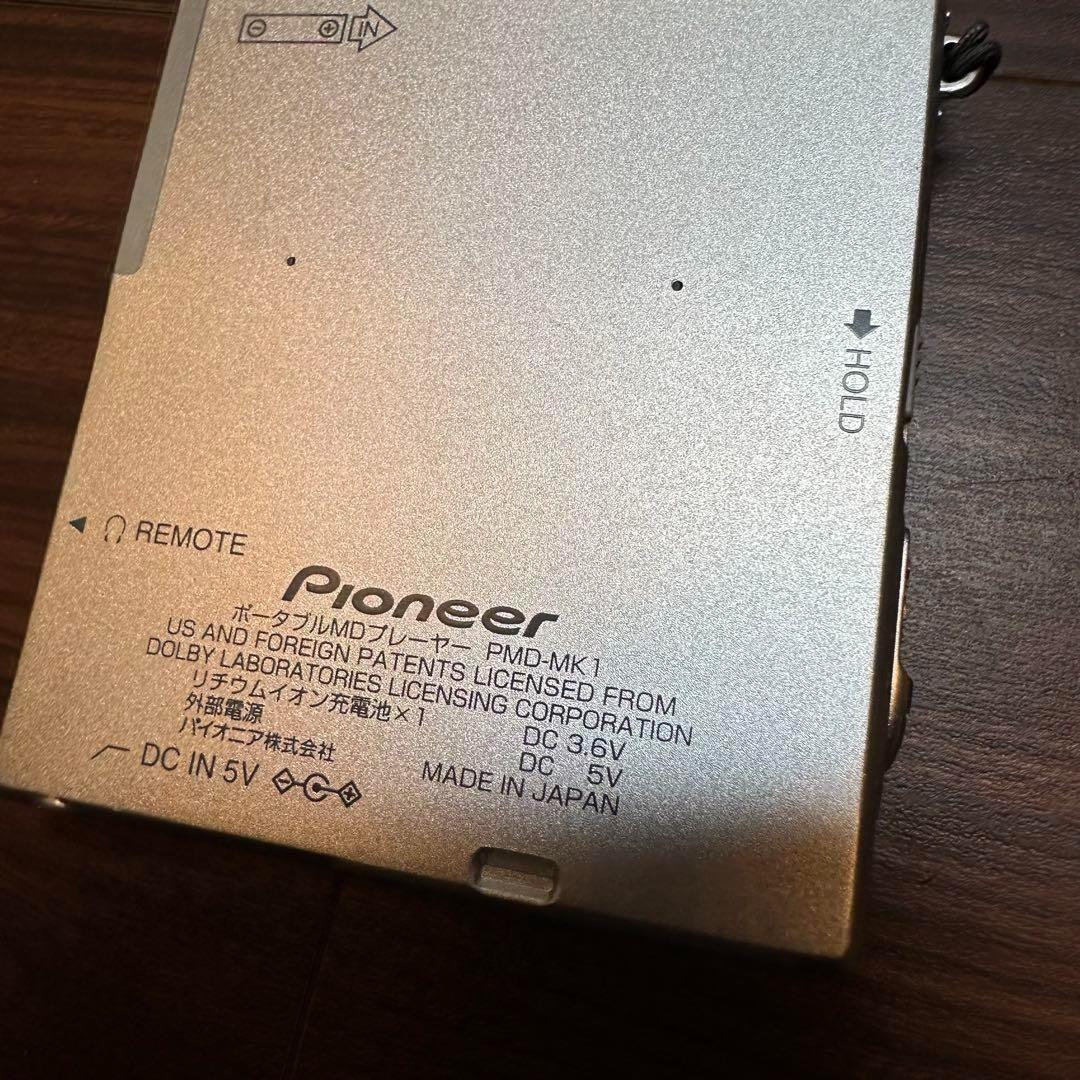 Pioneer PMD-MK1 ポータブルMDプレーヤー 1253