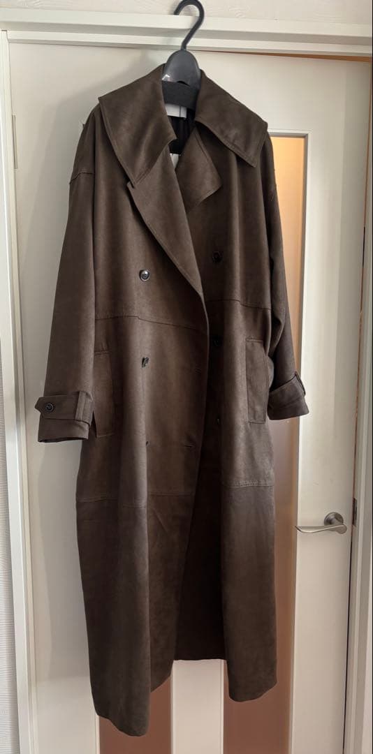 ジャケット・アウター RIM.ARK Suede over maxi CT