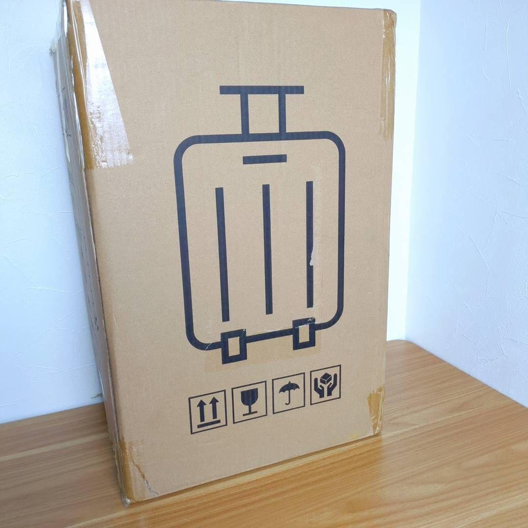 キャリーケース 子どもが乗れる グレー 40L 20インチ ネットバッグ付