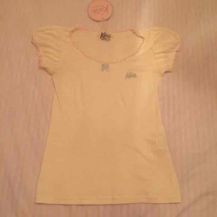 Katie my first katie tシャツ+カーディガン