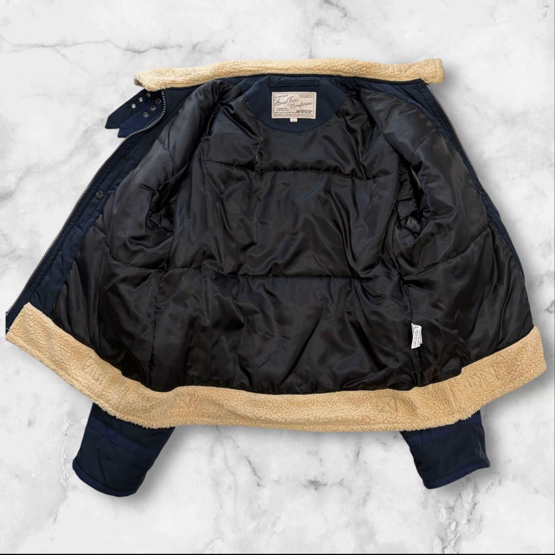 AVIREX 74TH FIGHTER SQ. B-3ジャケット　ショート丈