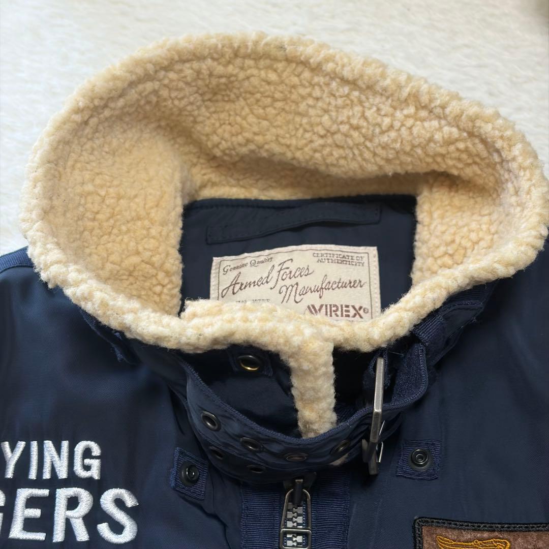 AVIREX 74TH FIGHTER SQ. B-3ジャケット　ショート丈