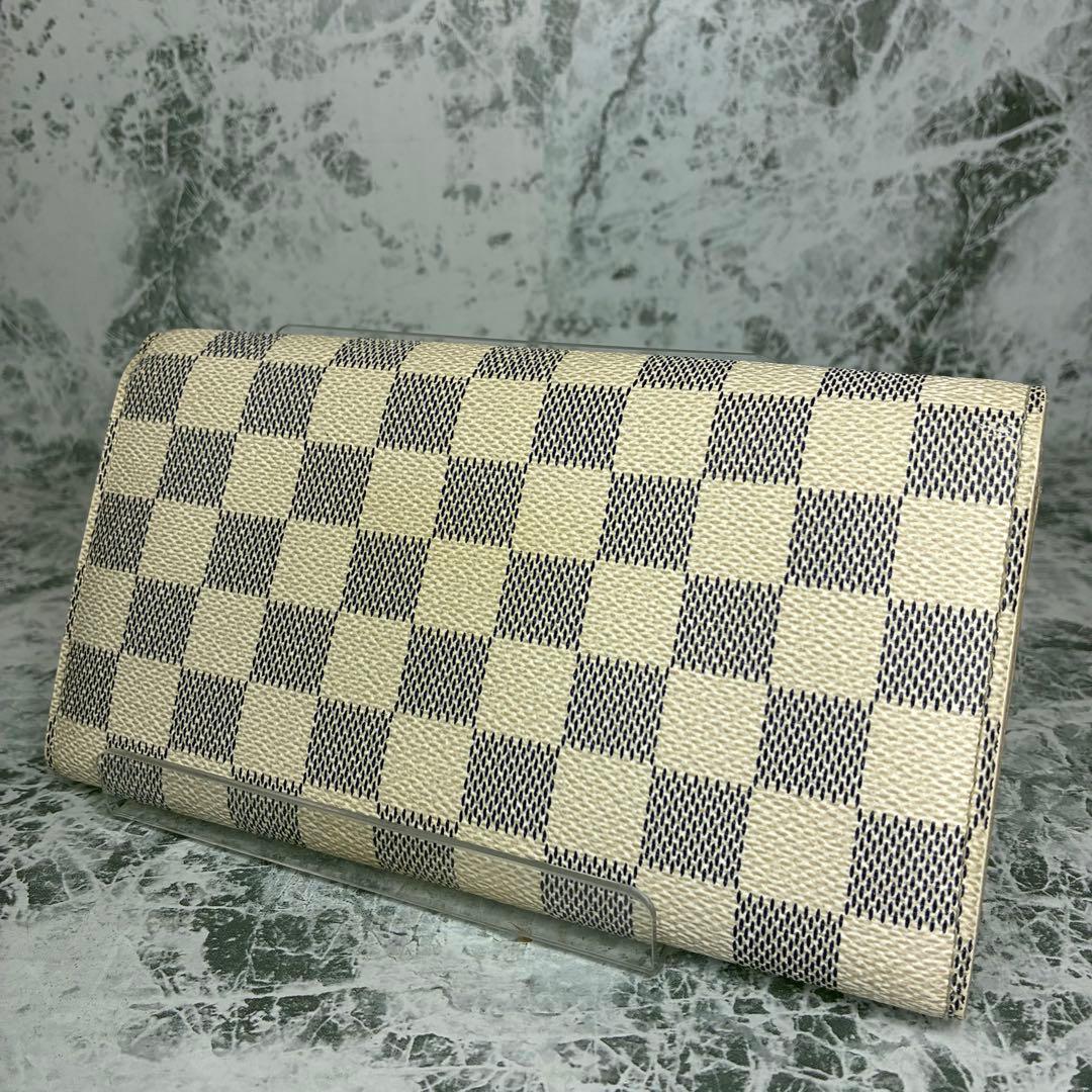 ✨LOUIS VUITTON✨　ルイヴィトン　長財布　ダミエ　アズール