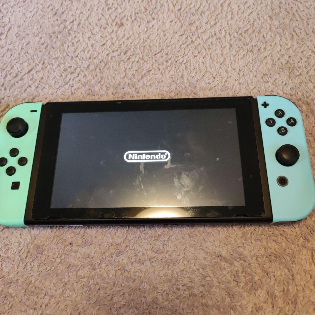 Nintendo Switch どうぶつの森HAC-001(-01)ジャンク品