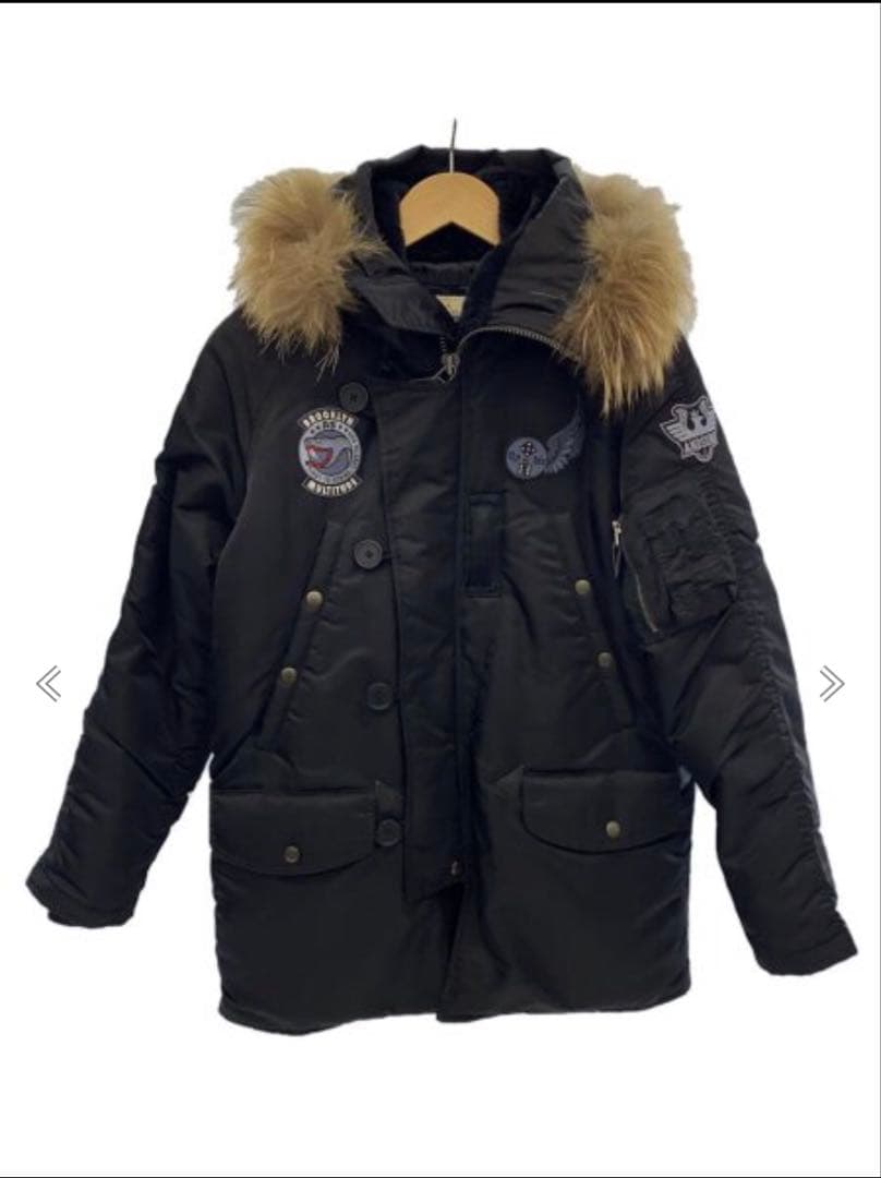 アヴィレックス　x アンドサンズ N-3B フライトジャケット　サイズM