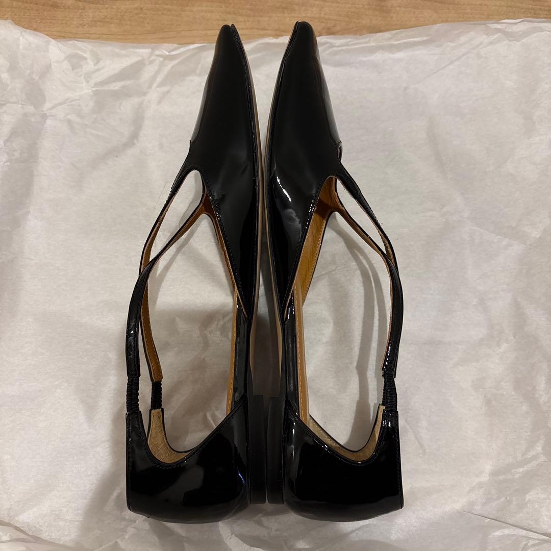 PIPPICHIC　AMBER TOE　クロスストラップフラットシューズ