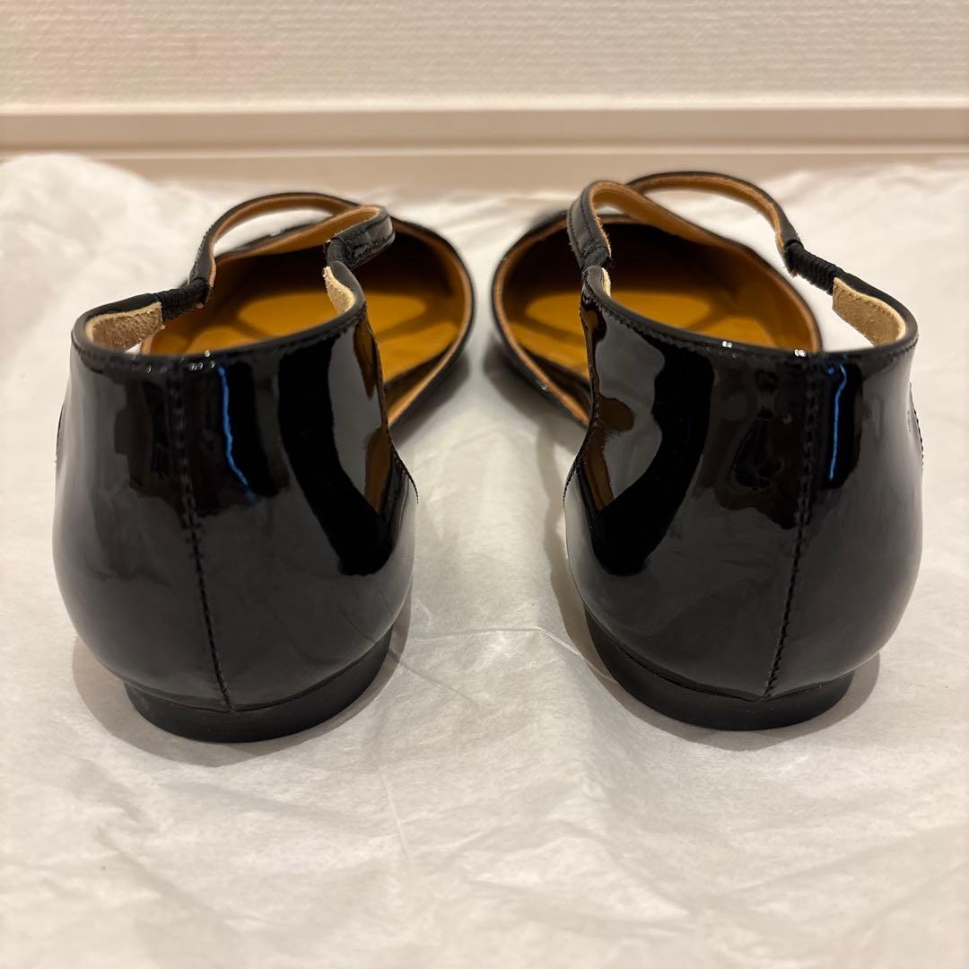 PIPPICHIC　AMBER TOE　クロスストラップフラットシューズ