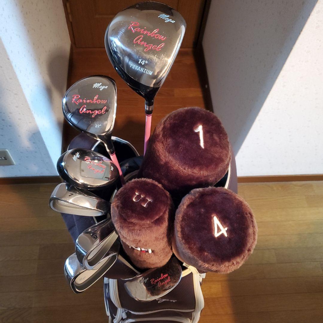 mega レディース ゴルフセット 7本