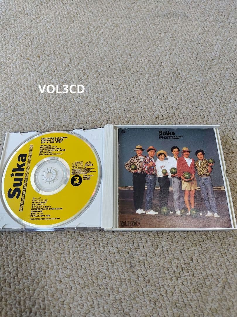 サザンオールスターズ　Suika Vol1〜4