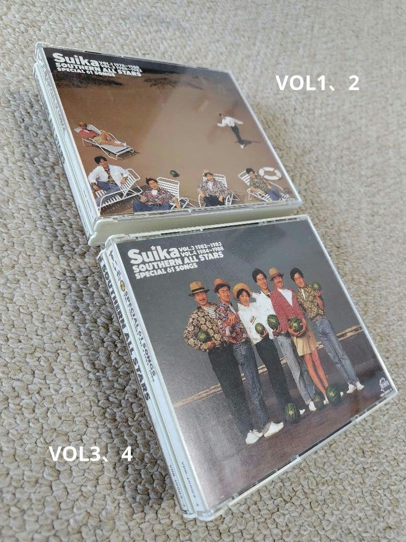 サザンオールスターズ　Suika Vol1〜4