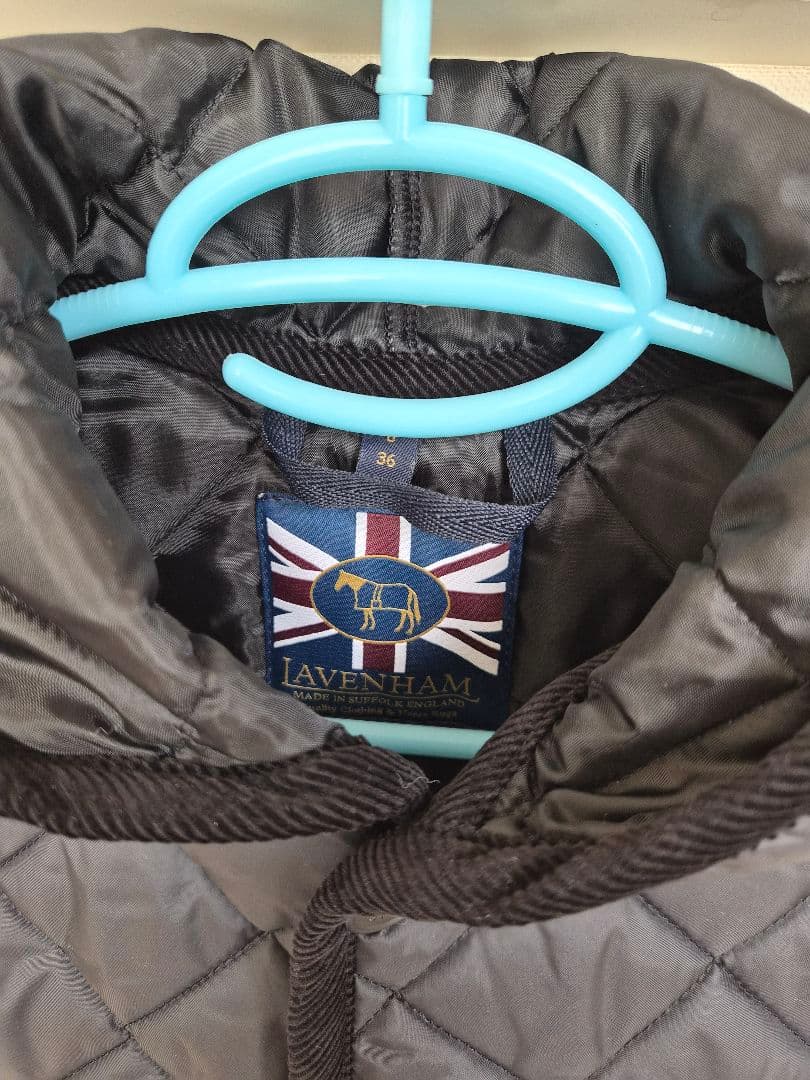 ラベンハム　バートン　ベスト　ブラック　８