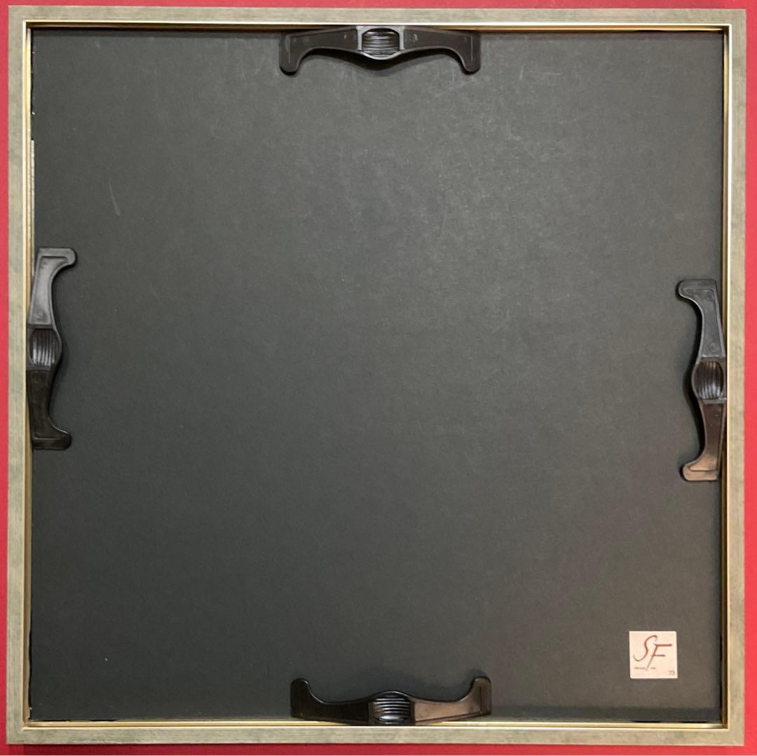 絵画・額縁・版画・上砂理佳・新品未使用・エッチング・犬・美術品・インテリア・雑貨