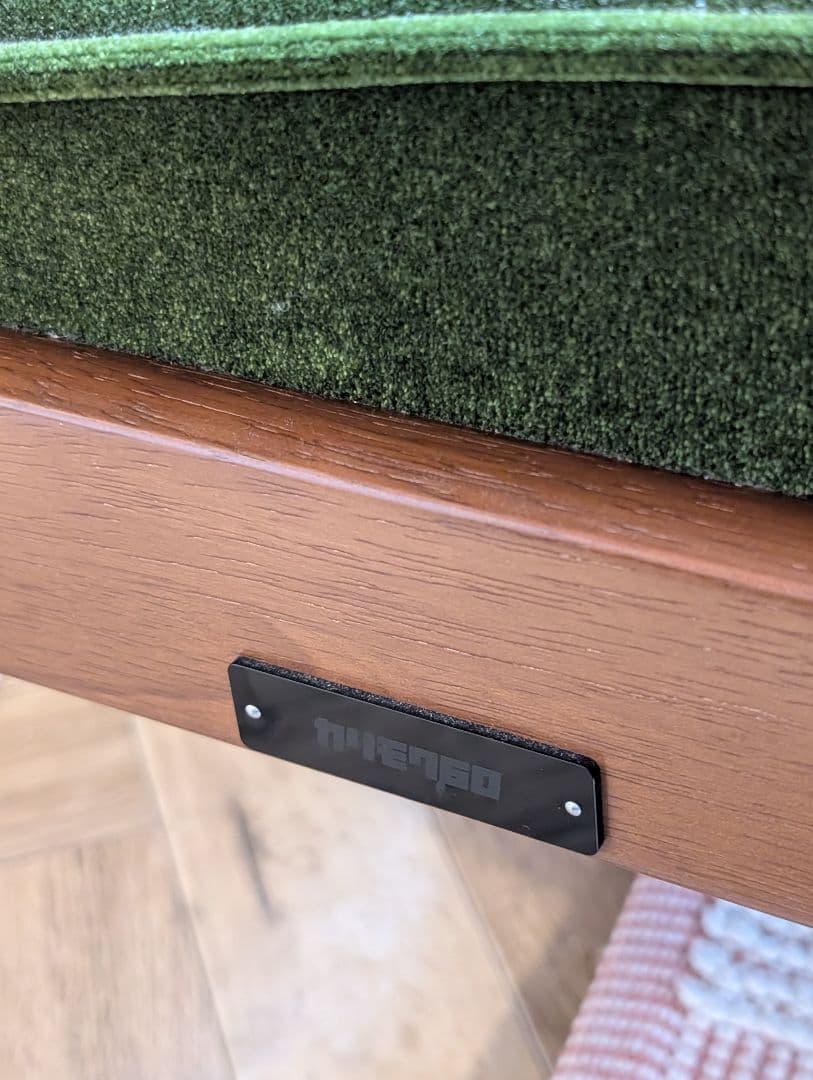 カリモク60 kチェア 2シーター モケットグリーン