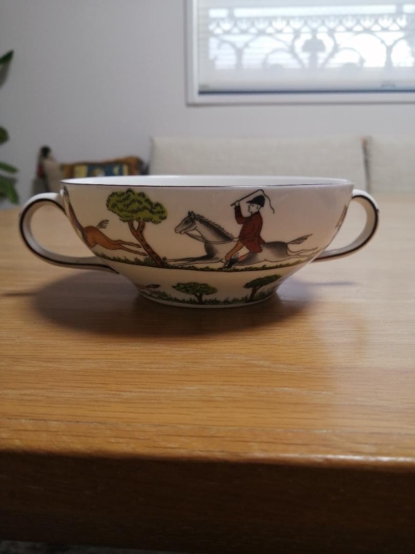 ★ハンティングシーン・スープカップ2個セット★