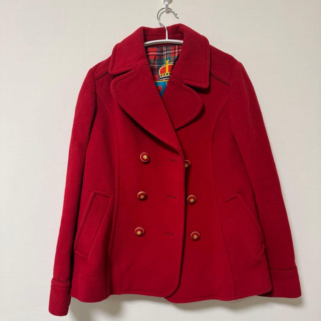 DOLLY GIRLドーリーガール　赤 Pコート　アナスイ　ドーリーガール