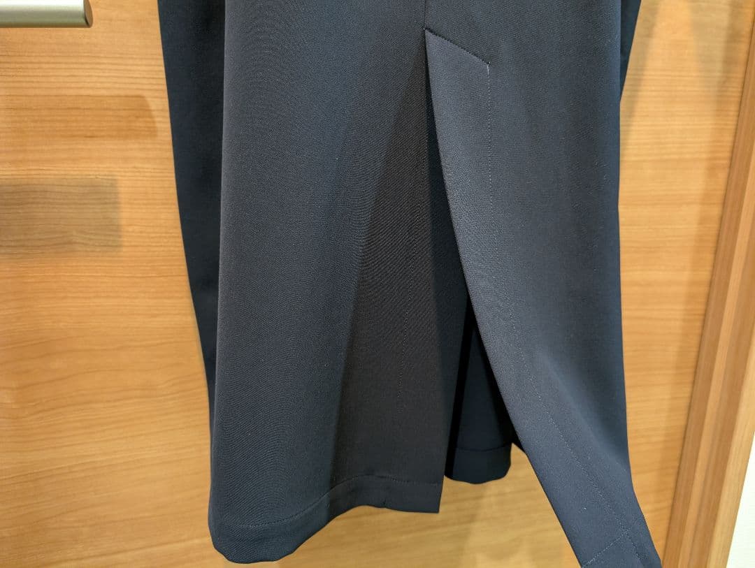 ジャーナルスタンダード ダブルクロスロングワンピース　 サイズ　36　ネイビー