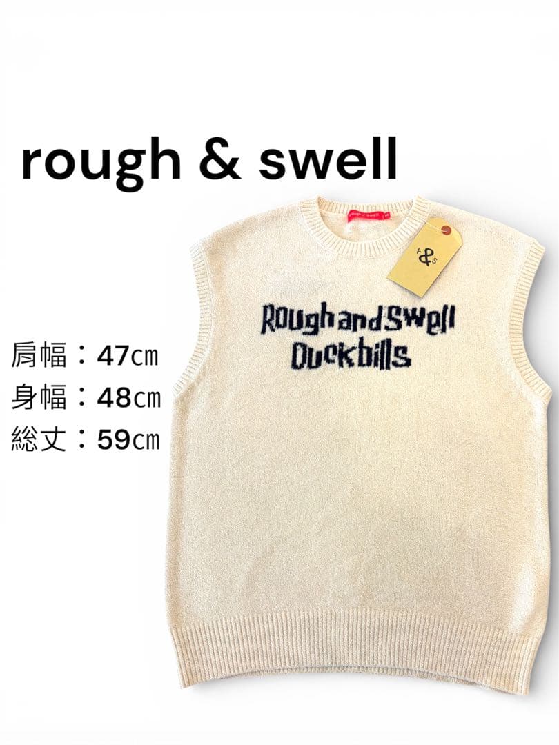 【新品未使用】ROUGH and SWELL Duckbills ベスト※タグ付
