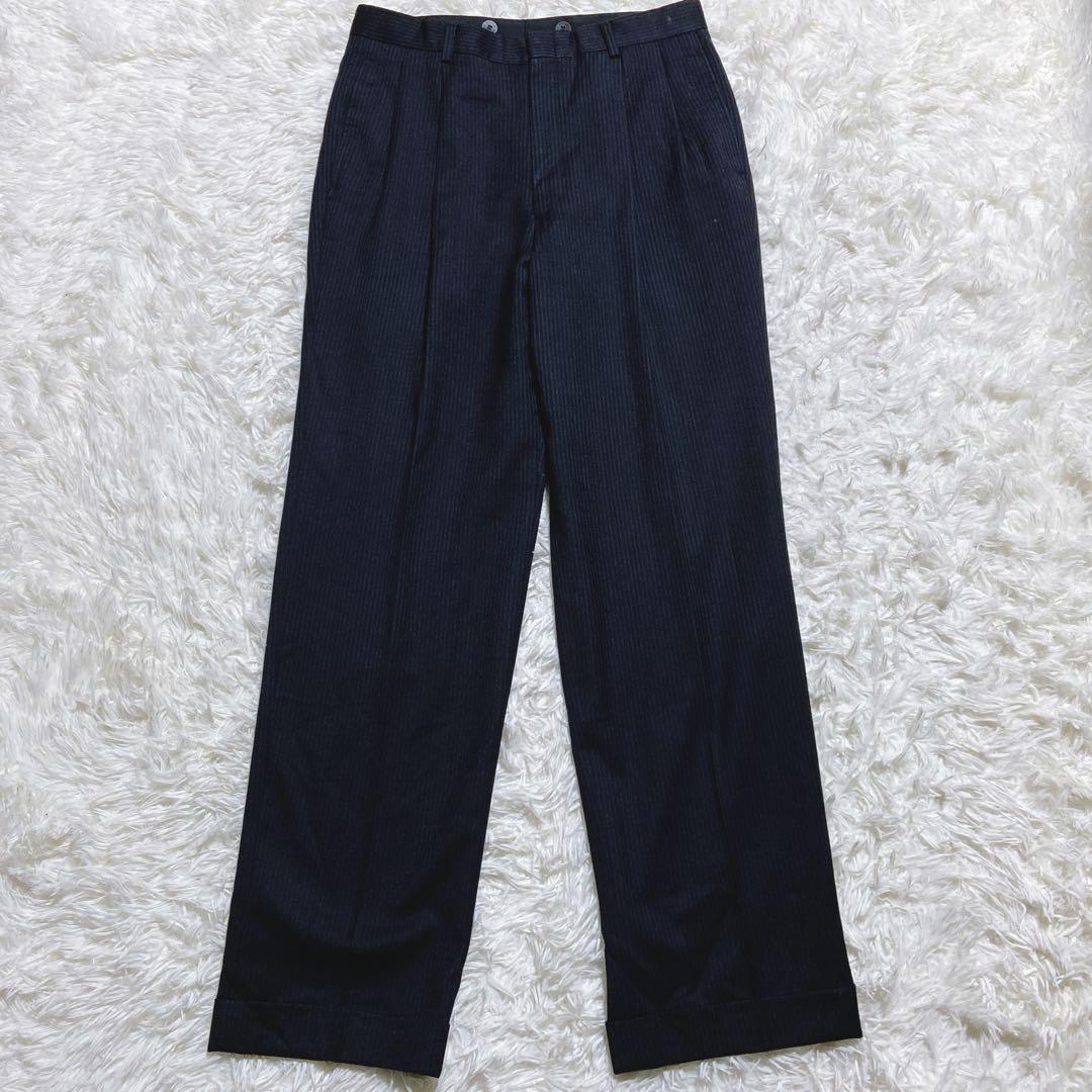 良品☆ブルックスブラザーズ　セットアップ　ストライプ　カシミヤ混　3B メンズ