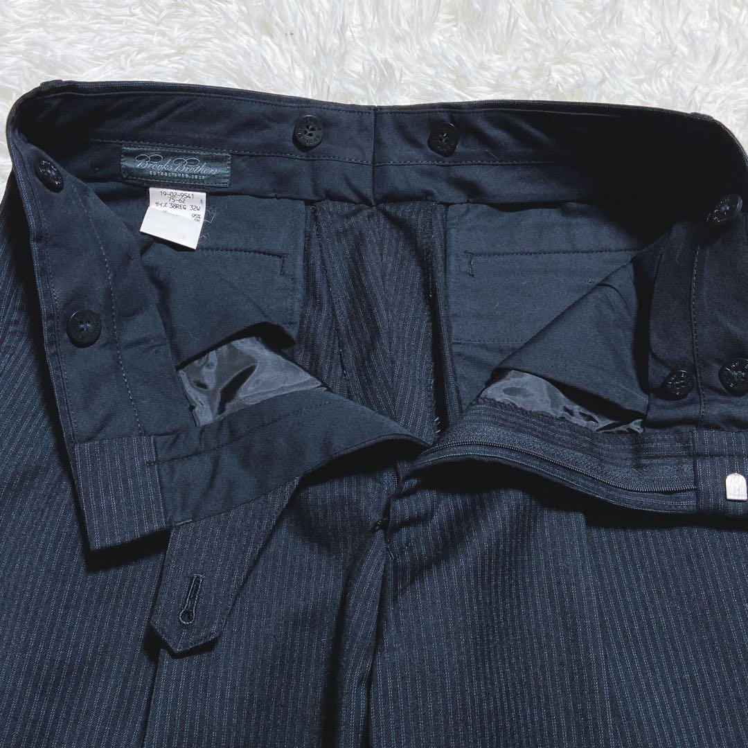 良品☆ブルックスブラザーズ　セットアップ　ストライプ　カシミヤ混　3B メンズ