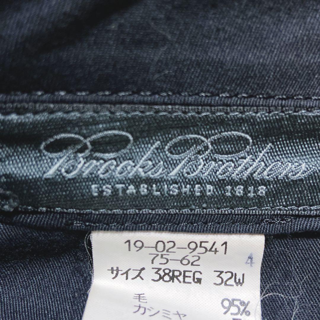 良品☆ブルックスブラザーズ　セットアップ　ストライプ　カシミヤ混　3B メンズ