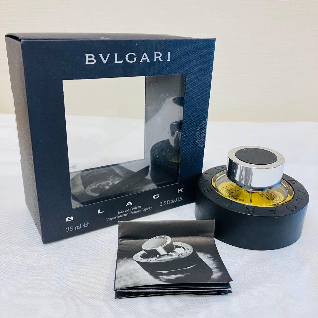 BVLGARI ブルガリ　ブラック　オードトワレ　香水　75ml