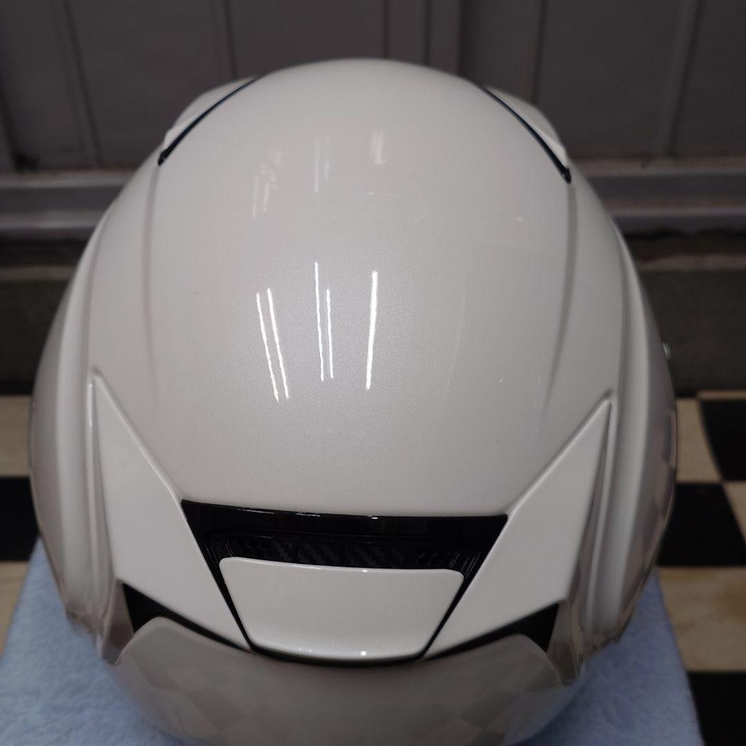 OGK KABUTO EXCEED-2 パールホワイト　XL ヘルメット