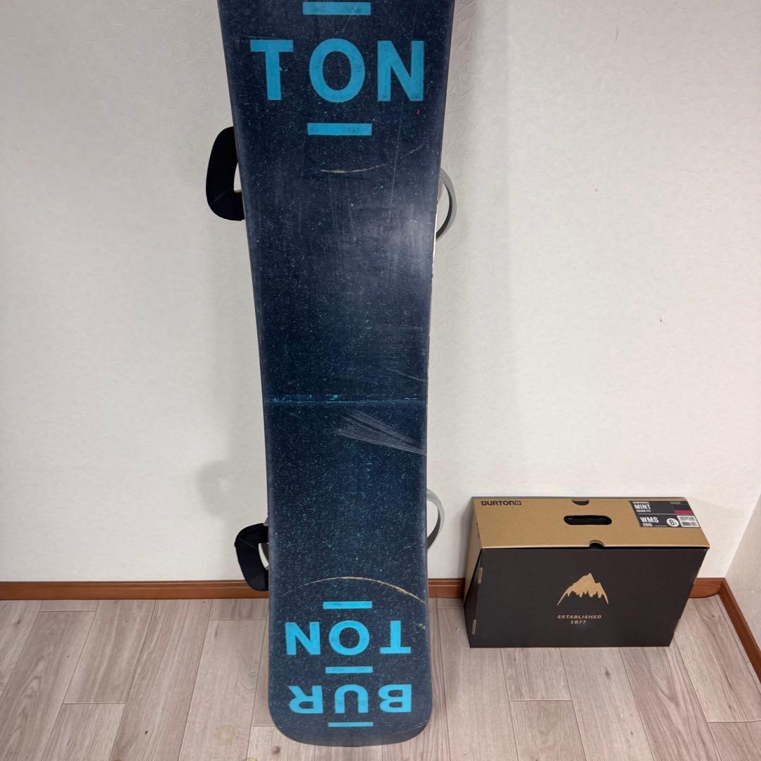 Burton DESCENDANT 155cm スノーボード 三点セット